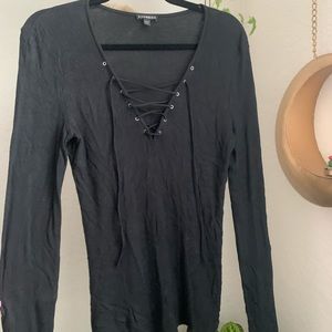 BLACK LONG SLEEVE FROM EXPRESS